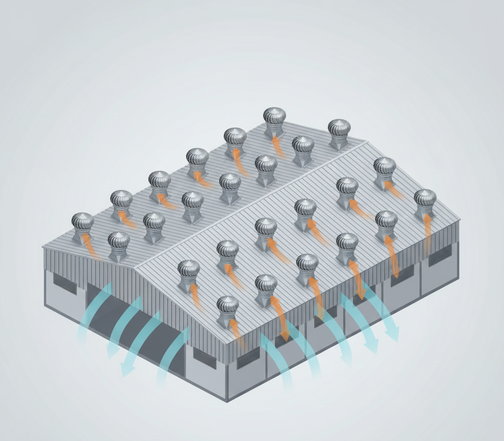 Cuántos extractores necesita realmente una bodega industrial