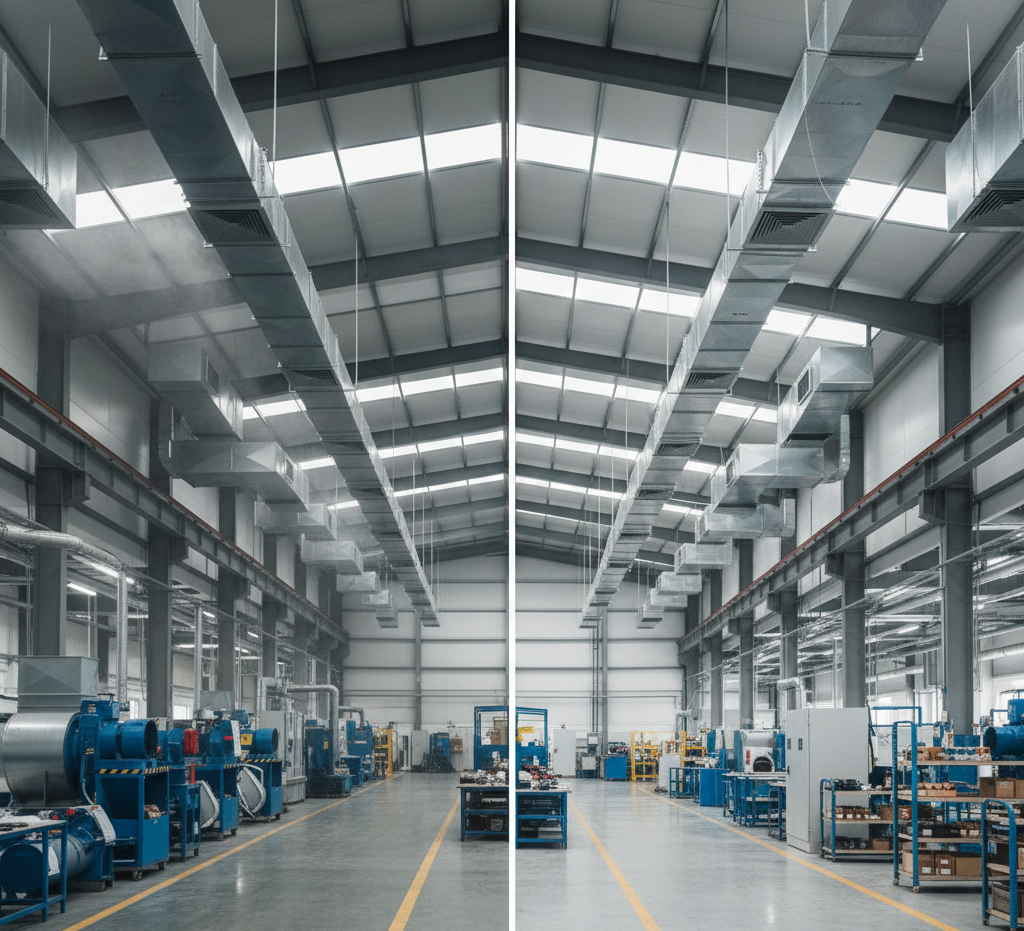 Errores comunes al elegir equipos de ventilación industrial