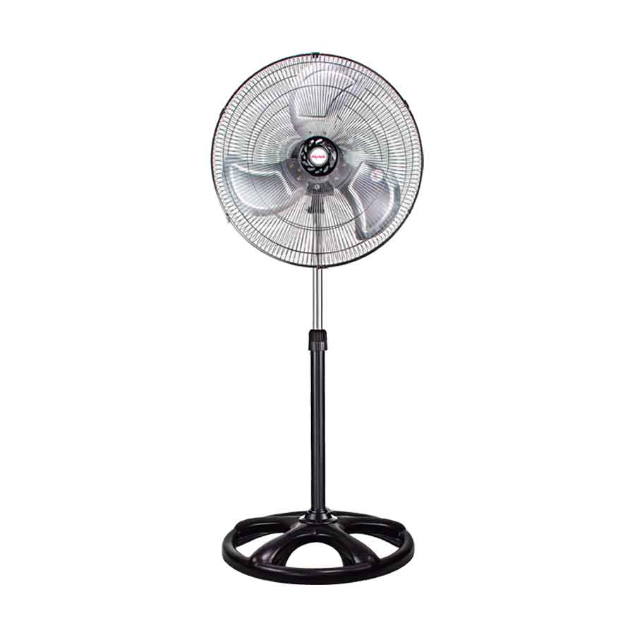 MYTEK| 3398PLUS Ventilador Industrial PLUS de Pedestal 3 en 1 de 20’’, 3 velocidades, Altura ajustable hasta 134 cm