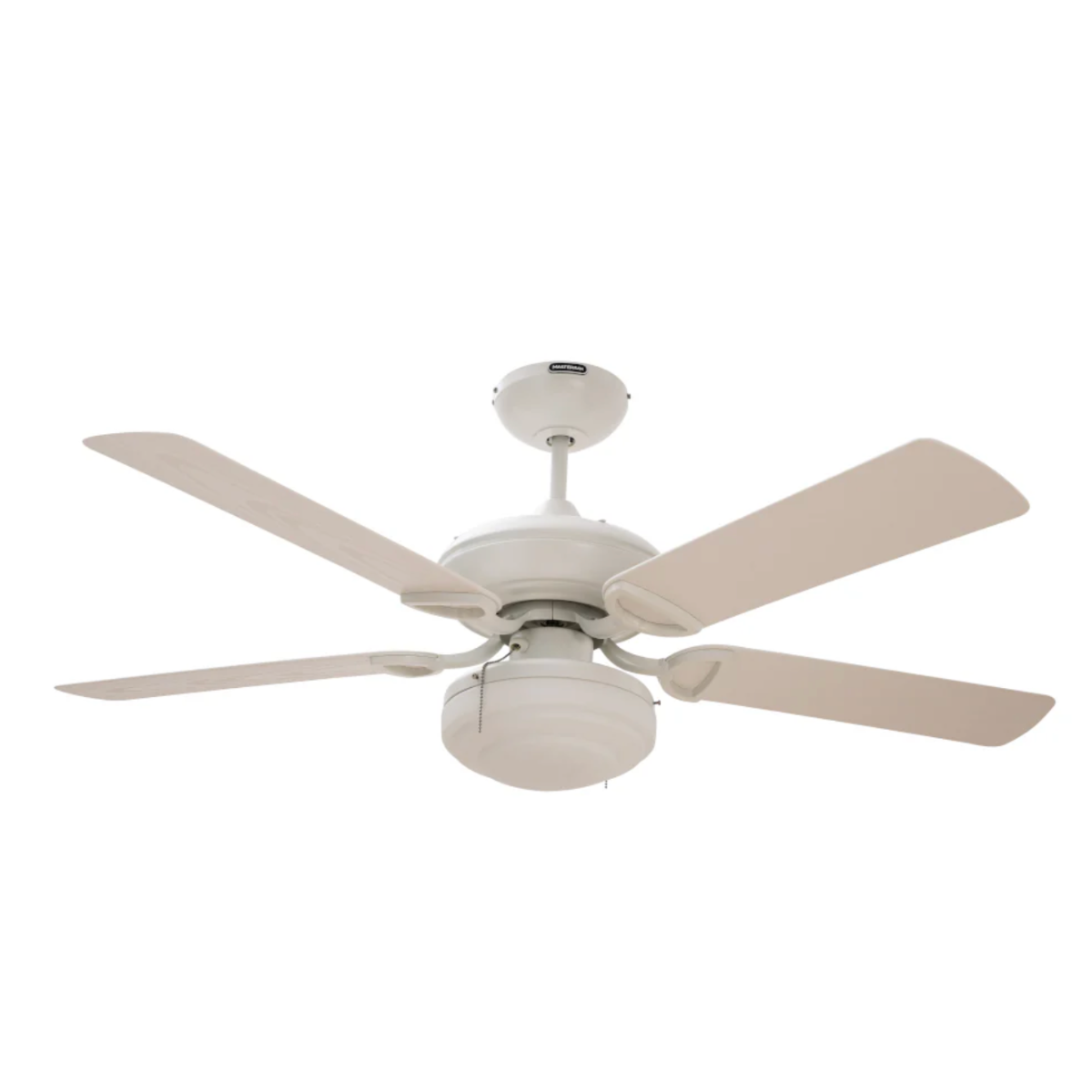 MASTERFAN| Ventilador Janeiro 52", 5 aspas, para áreas grandes de hasta 49 m², Luz LED