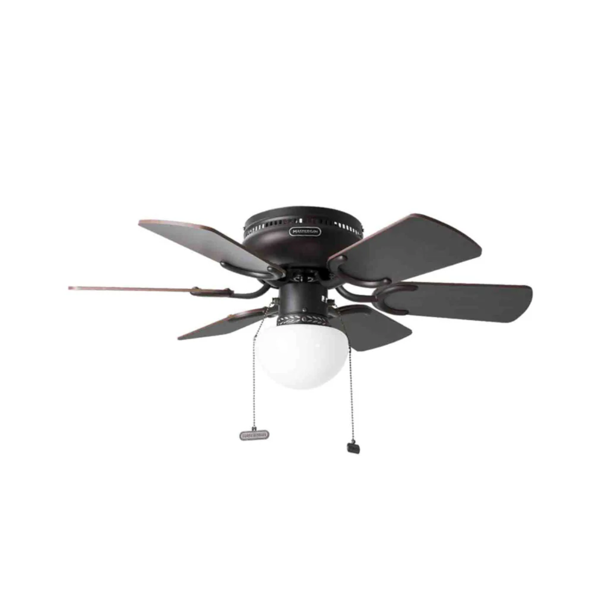 MASTERFAN| Ventilador Petit 30", para áreas pequelas de hasta 9 m², 6 aspas, Base para foco, 3 velocidades
