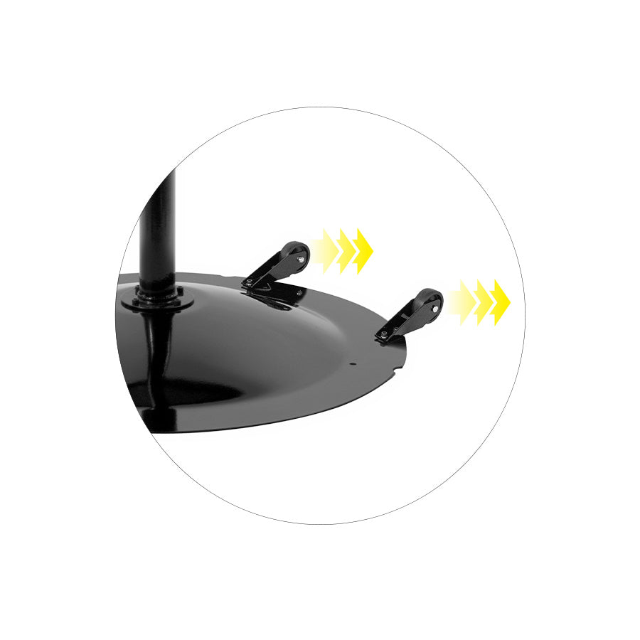 MYTEK| 3341 Circulador de Aire Industrial 30’’, 2 velocidades, Ajustable hasta 210 cm