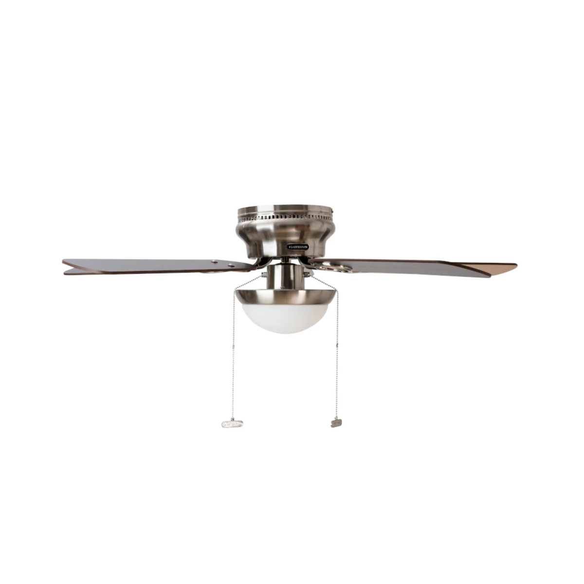 MASTERFAN| Ventilador Metro 42" Satinado, 5 aspas reversibles, Luz LED, 3 tonos de luz, 3 velocidades