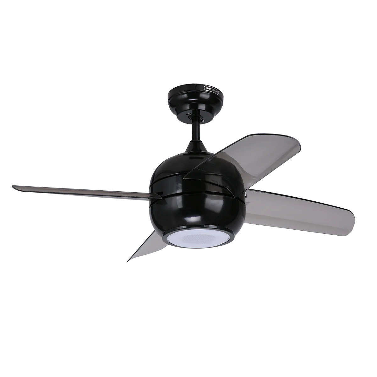 MASTERFAN| Ventilador Dubai 38" Sound, Sistema de sonido Bluetooth, Luz LED, Control remoto, 3velocidades