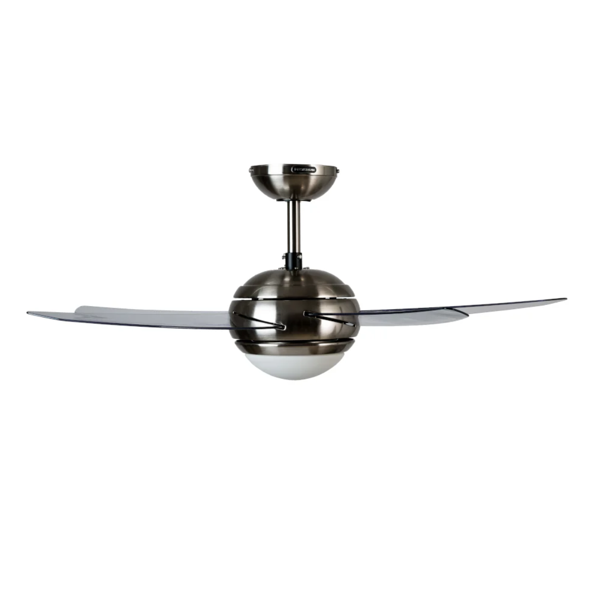MASTERFAN| Ventilador Dubai 48" Satinado Acrílico, Luz LED, 5 aspas, 3 velocidades