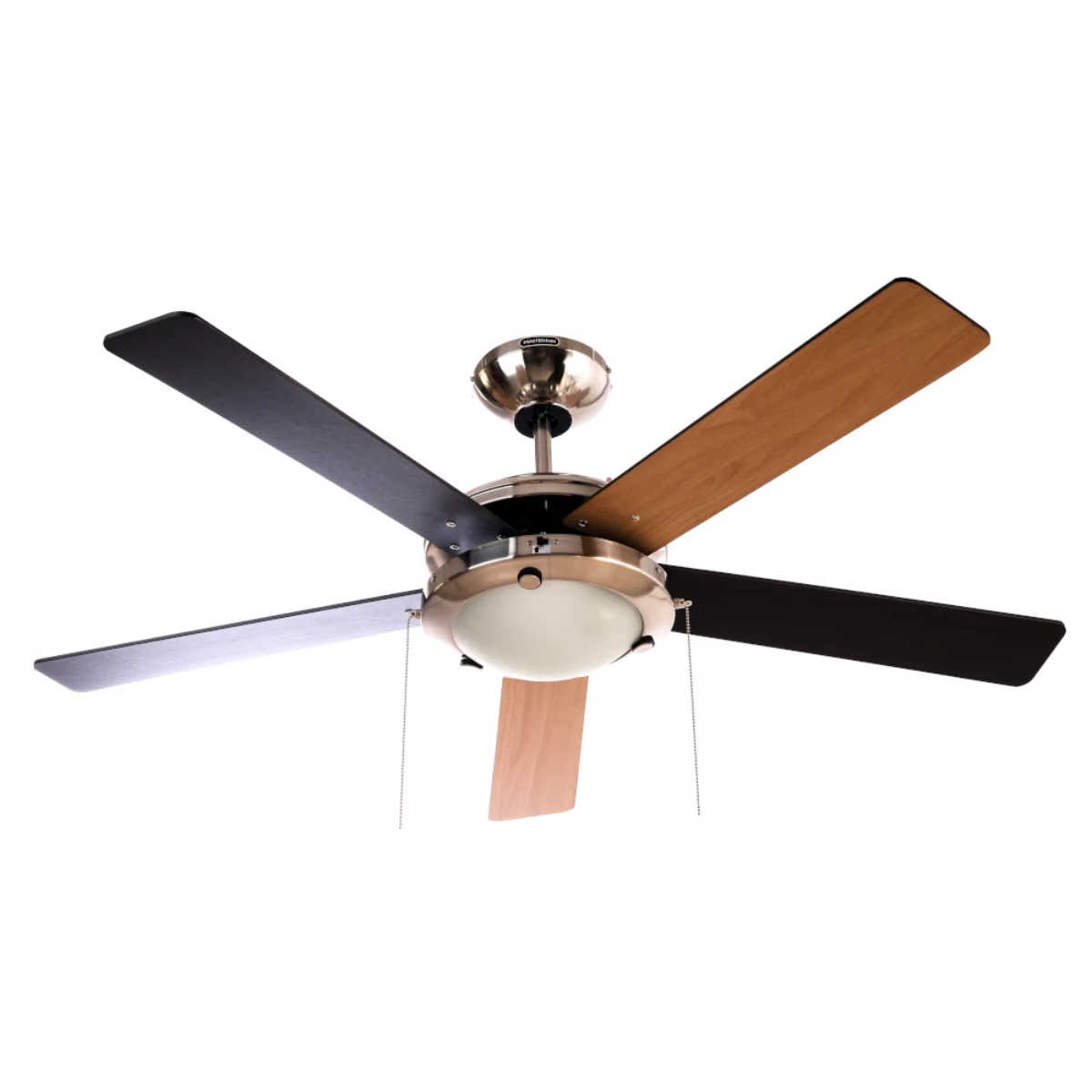 MASTERFAN| Ventilador Esparta 52", para áreas de 16 a 49 m², 5 aspas, doble vista, 3 velocidades