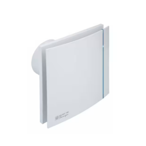 SOLER & PALAU| Silent Design Extractor para Baño, Silencioso, Bandas de colores intercambiables