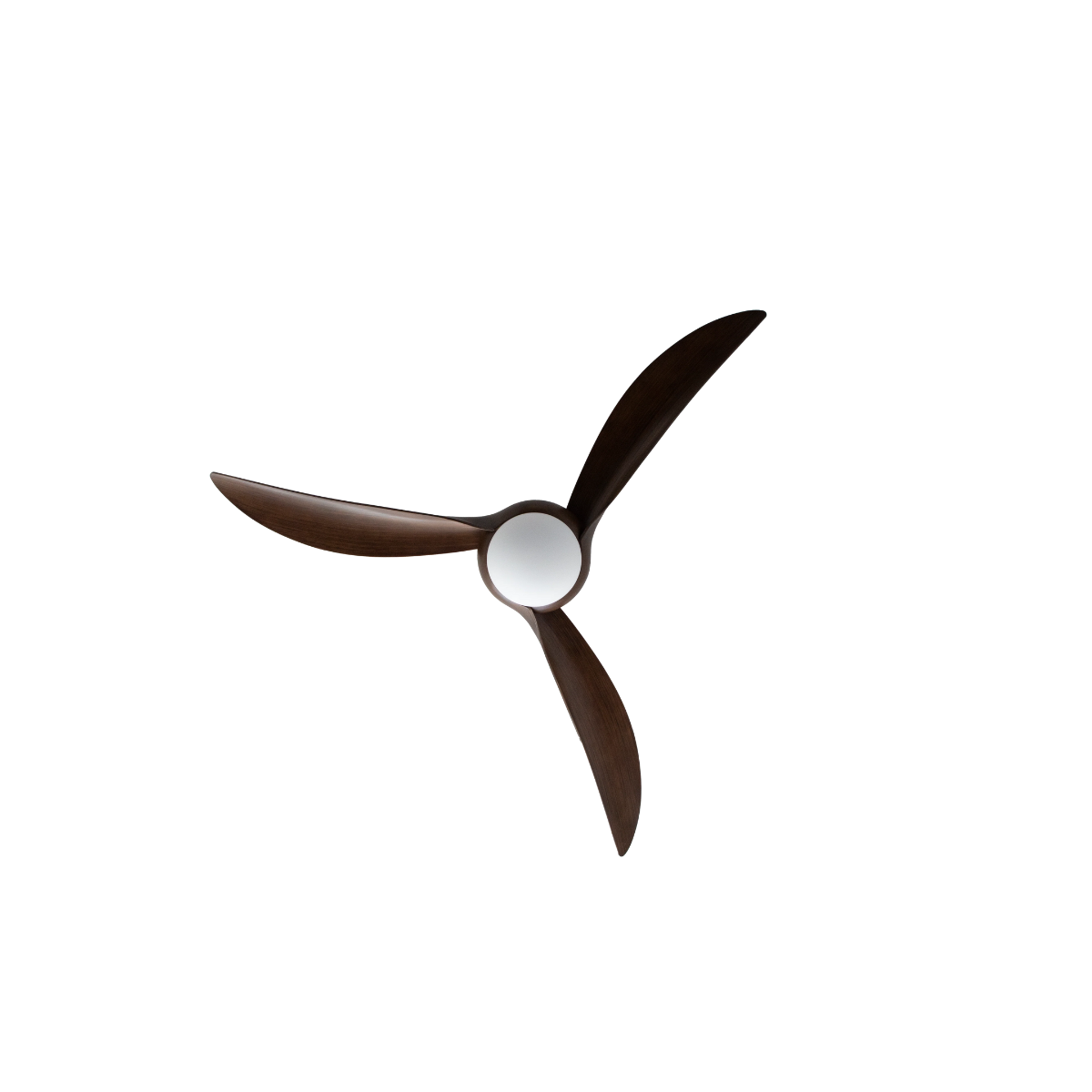 MASTERFAN | Ventilador Danza 52" Caoba, Cinco velocidades, Wi-Fi, Circulación de aire de hasta 8,000 CFM, Luz Led