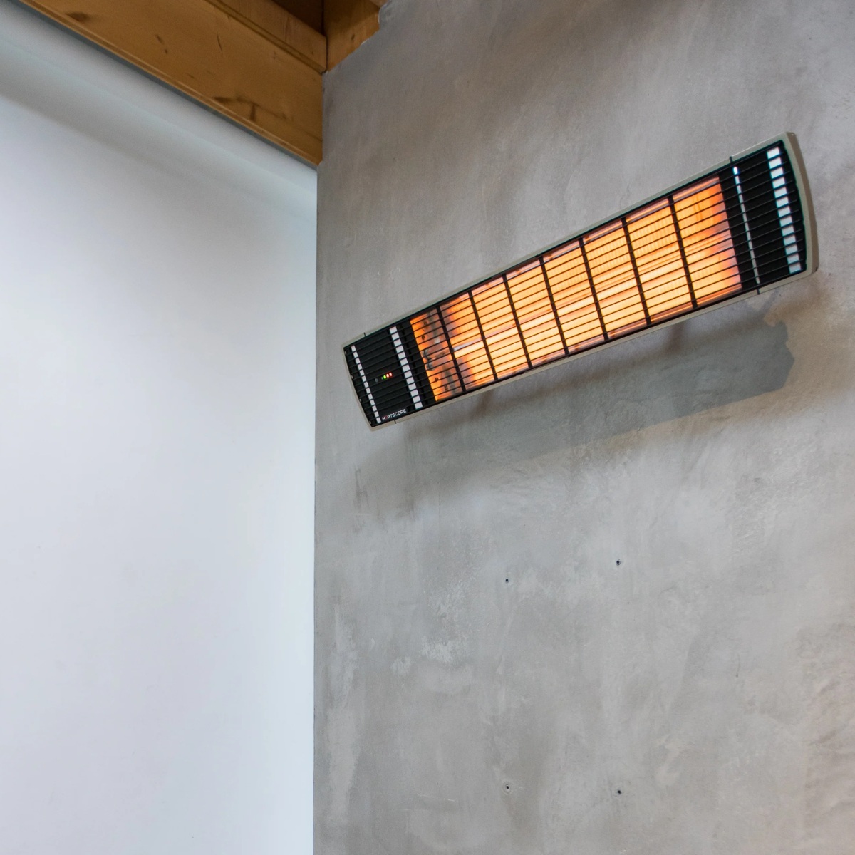 HEATSCOPE | SPOT 2800 Calefactor para Muro, Infrarrojo, Calor en menos de 15 seg, Ideal para terrazas o balcones,