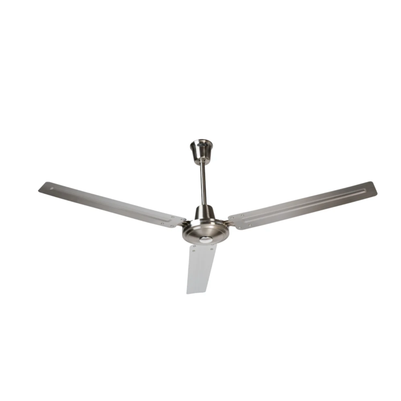 MASTERFANS| Ventilador Centauro sin Luz 56" de metal 3 aspas acabado satinado, 5 velocidades, control de pared, cubre de 49 a 144m2