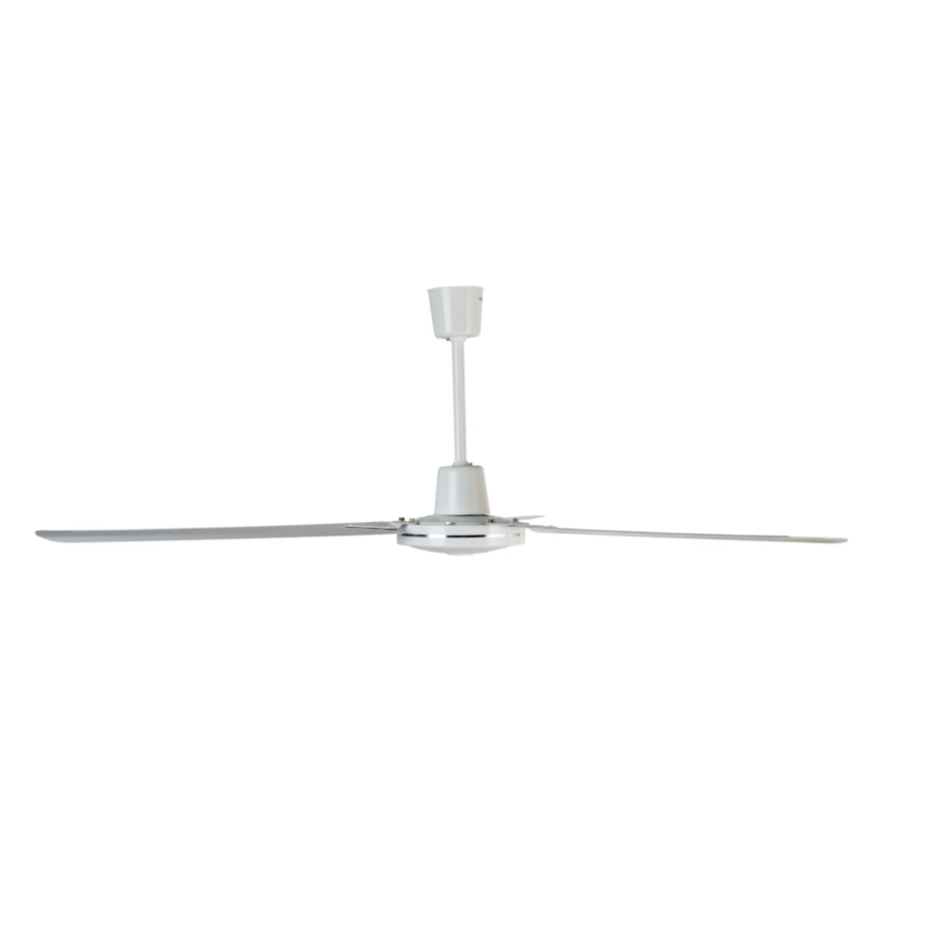 Ventilador Hércules 56″ Blanco vista lateral