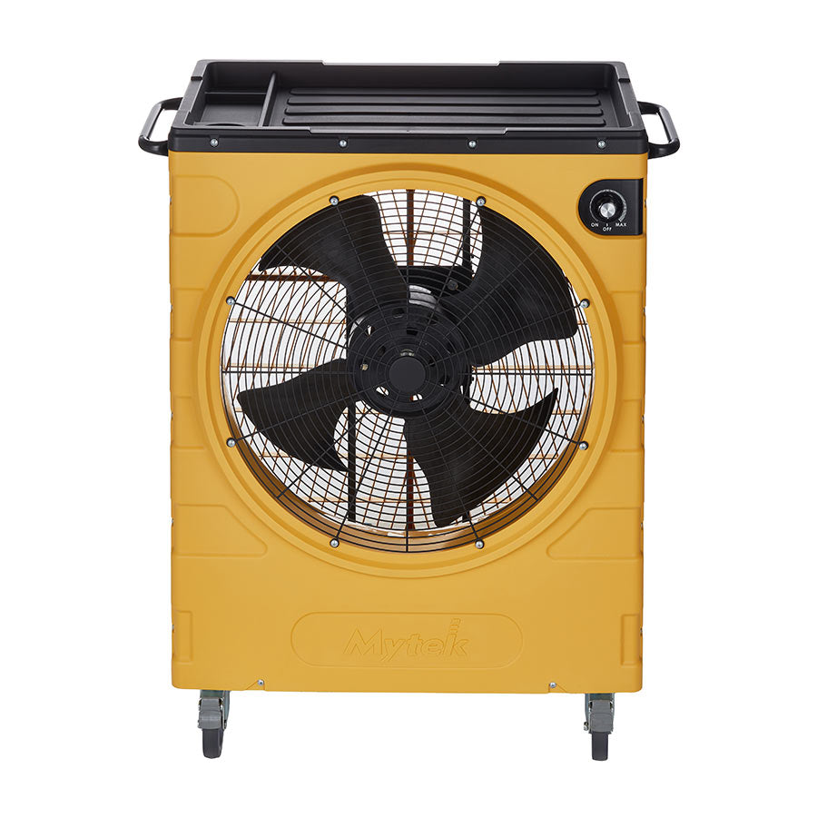 Ventilador industrial multifuncional 22 pulgadas MYTEK 3414 con carrito de herramientas integrado