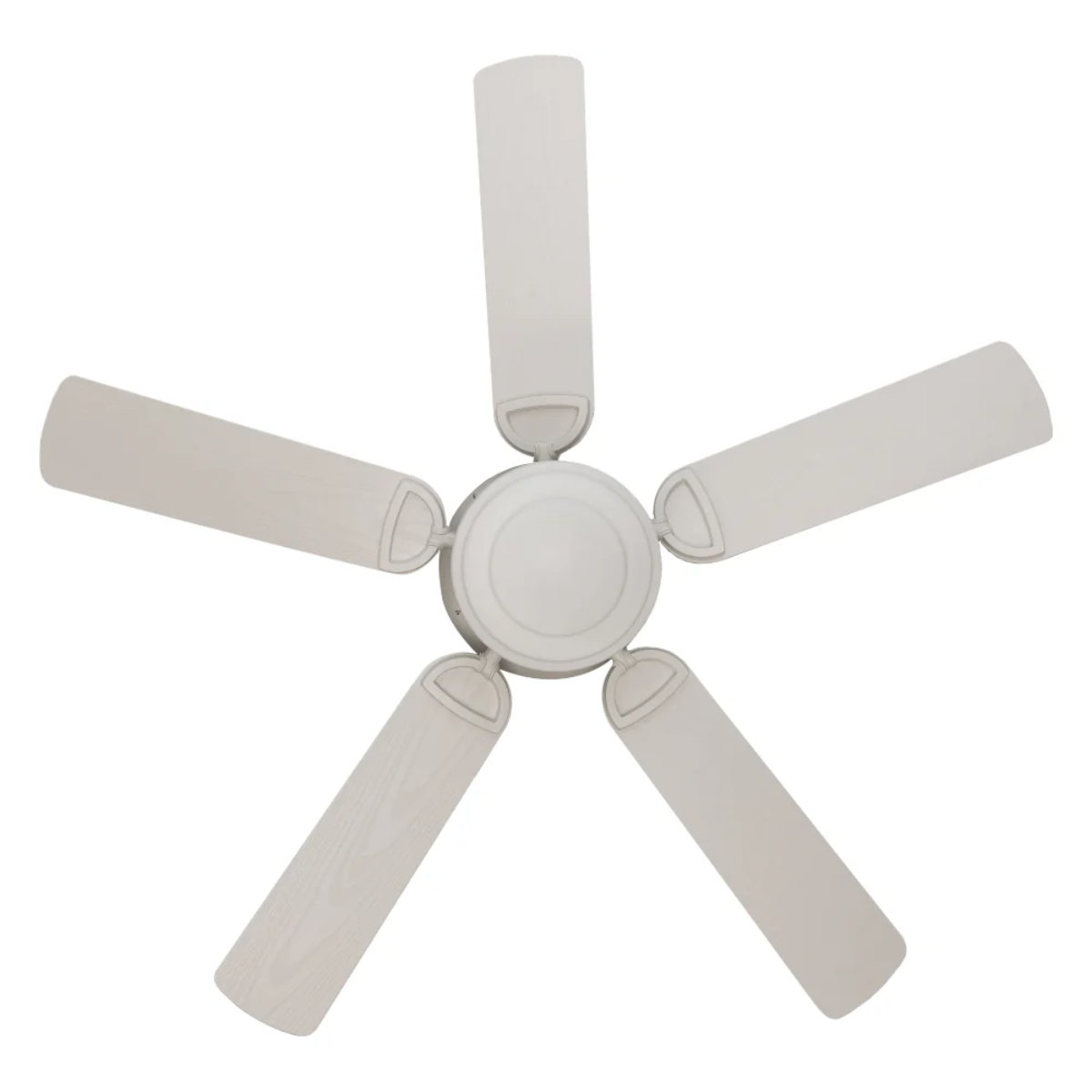 Detalle de las aspas del ventilador Janeiro 52″
