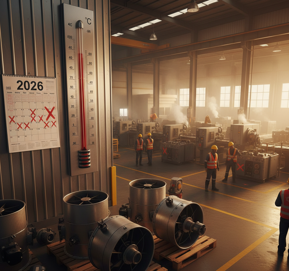 Por qué esperar al calor siempre sale más caro en la industria