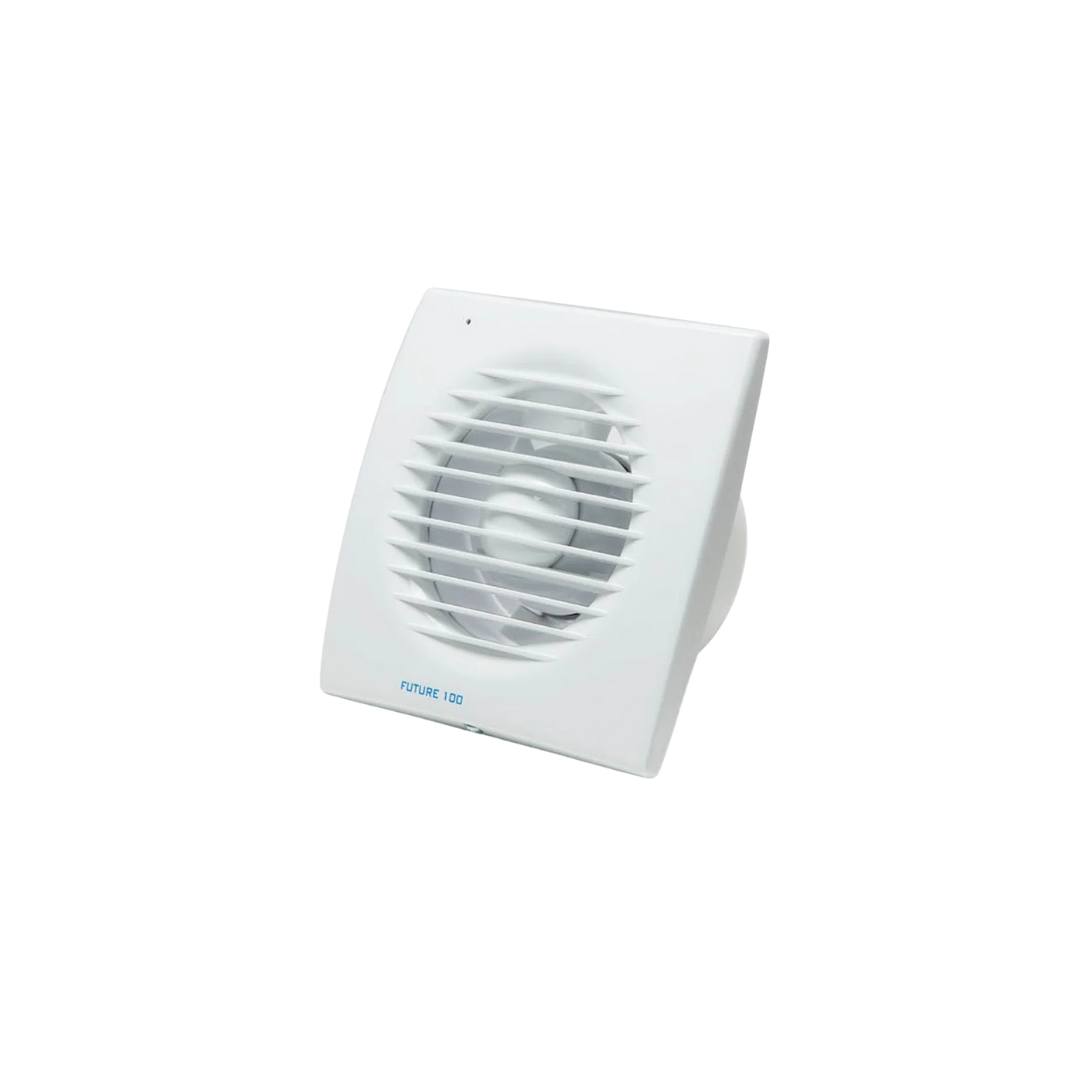 SOLER & PALAU |  FUTURE 100/ 120/ 150 Extractor de aire para muro/ baño, Silencioso, Facíl Instalación, Alto poder de aspiración, Ideal para espacios pequeños y medianos