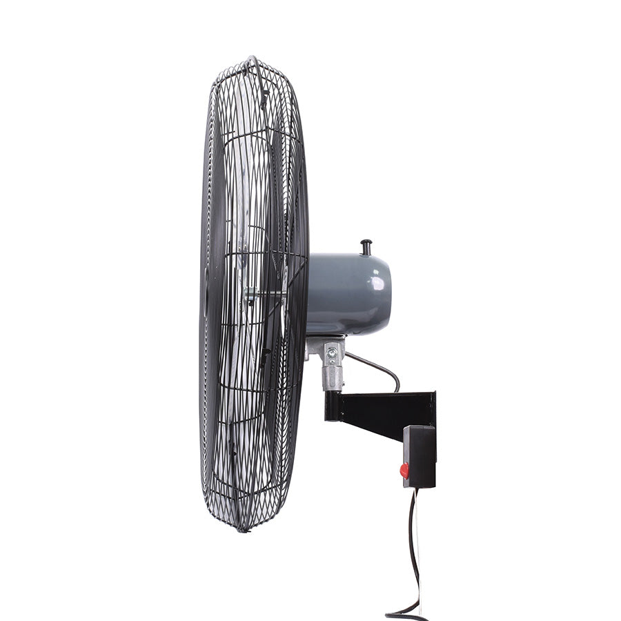 Mytek| 3422 Ventilador de Pared Industrial 30’’, Inclinación ajustable, oscilación 90°, 3 velocidades