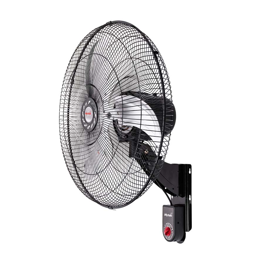 MYTEK| 3420 Ventilador de Pared 20" con Oscilación 90°, Amplia circulación de aire, 3 velocidades
