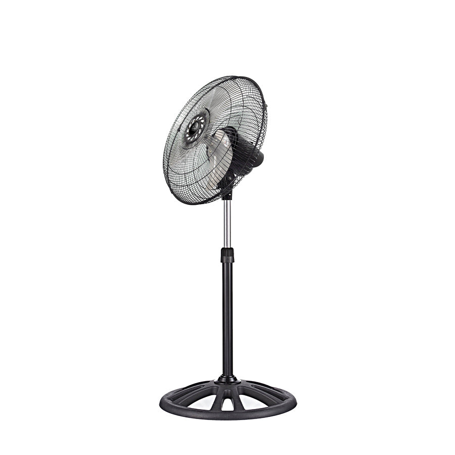 MYTEK| 3388 Ventilador Industrial de Pedestal 16’’, Oscilación de 90°, 3 velocidades, Amplia cobertura