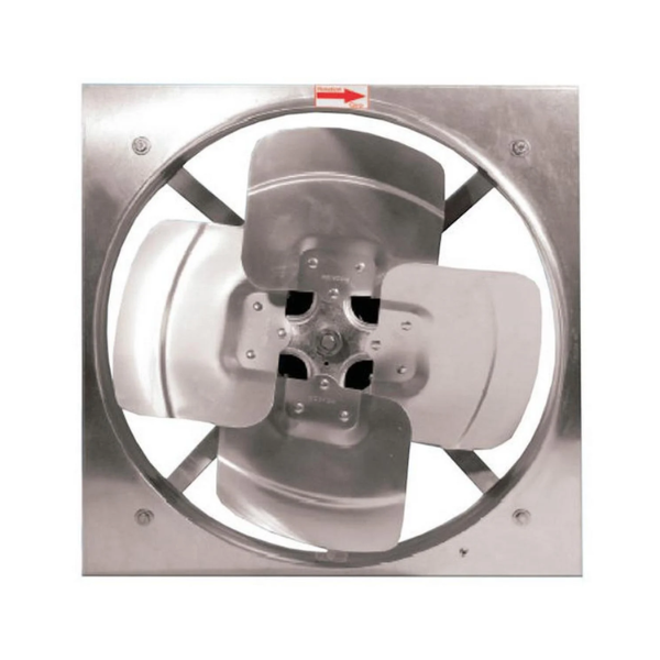 Extractor Axial de Aluminio, Ideal para uso comercial e industrial, 4 aspas, Monofásico
