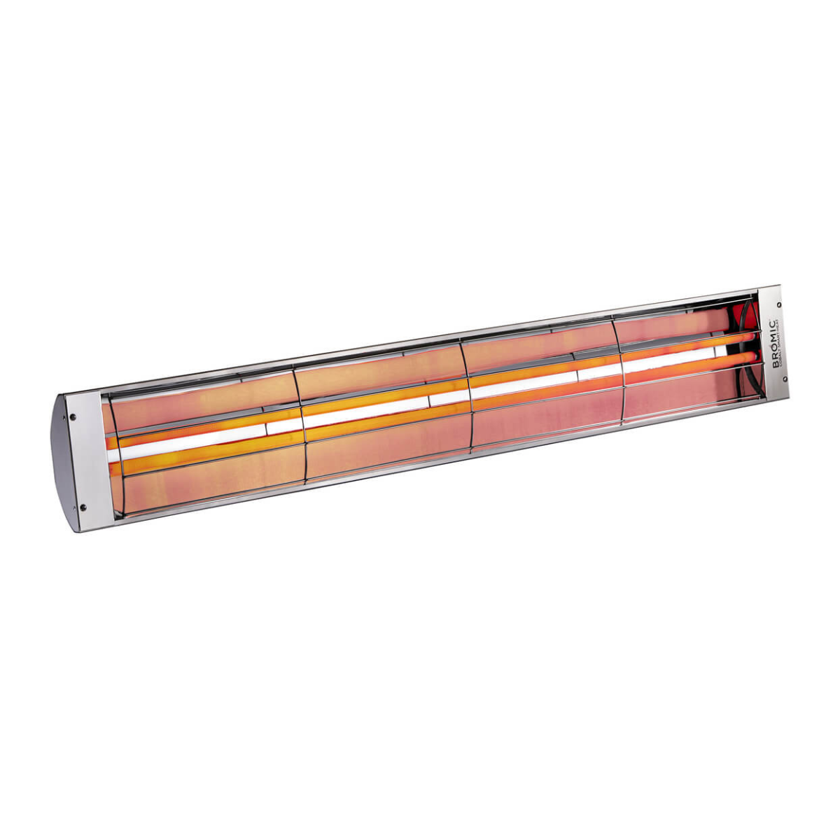 BROMIC | COBALT 4000 Calefactor Radiante de alto rendimiento, Estructura de Acero Inoxidable, Diseño minimalista