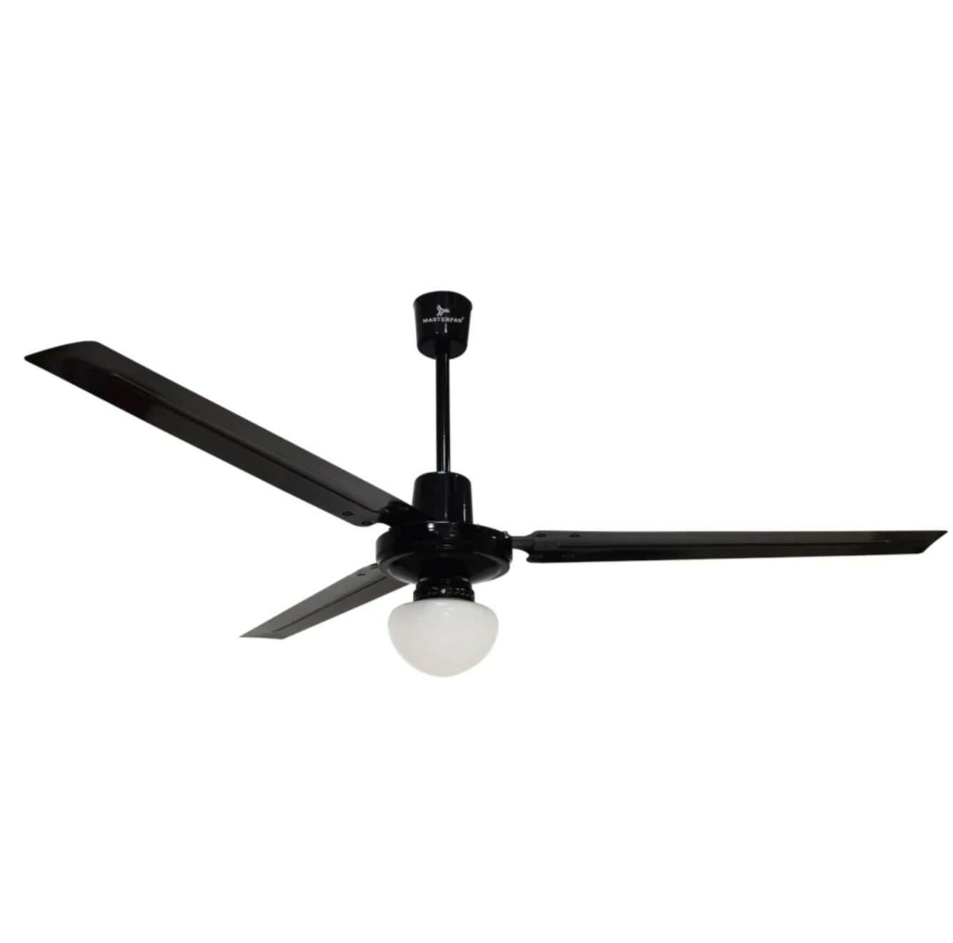 Ventilador Icarus 56" Con Luz Negro