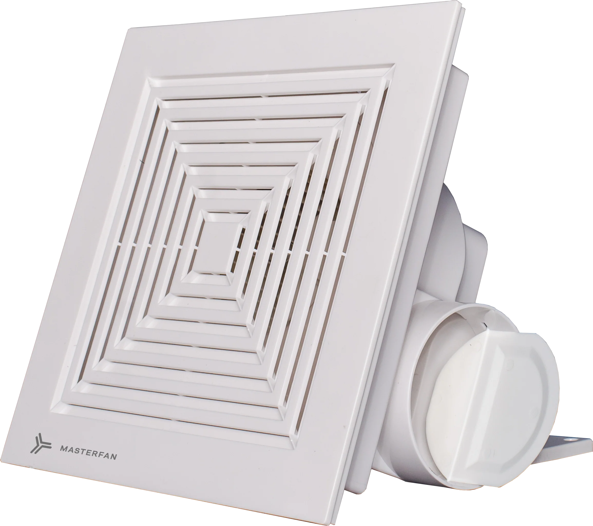 Extractor Plafón Blanco 8–12″, silencioso y fácil instalación, evita humedad y malos olores