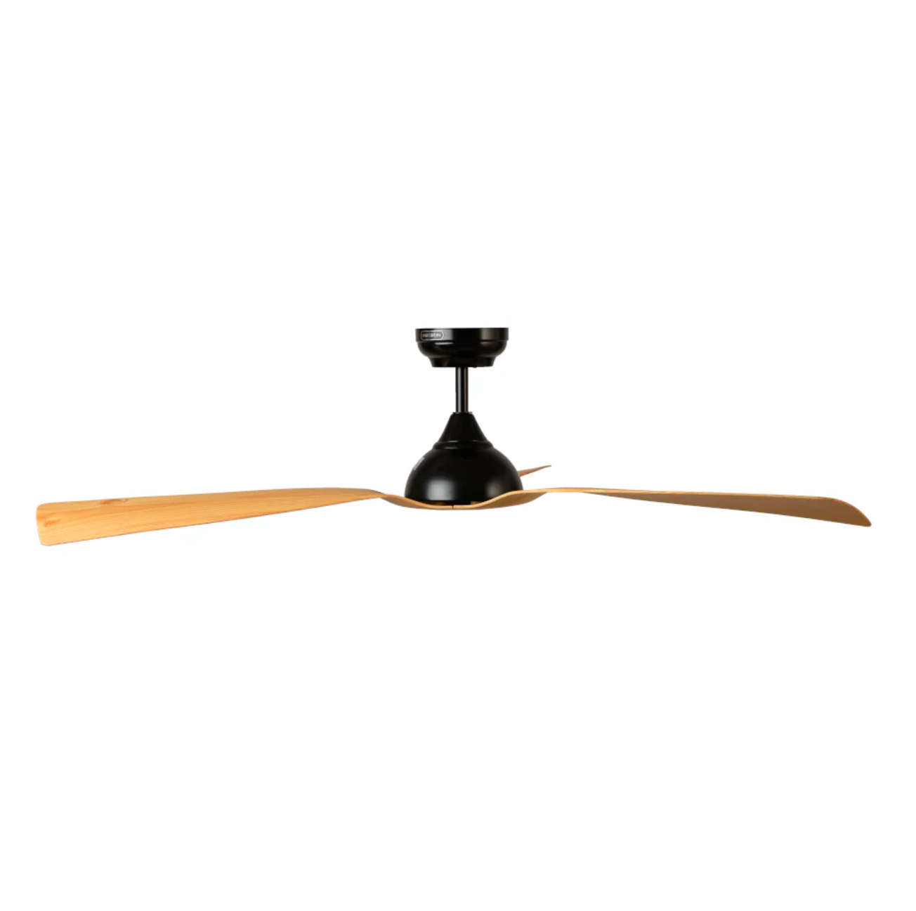 Ventilador Aqua 52″ Negro Fresno vista lateral