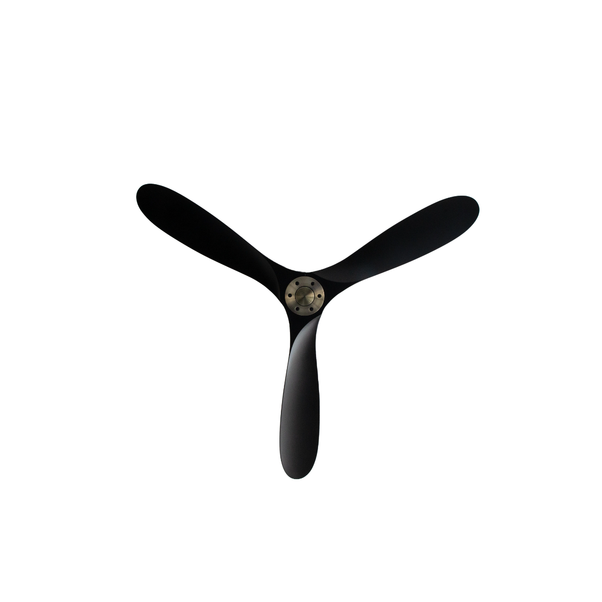 Ventilador Phantom 60″ Negro vista lateral