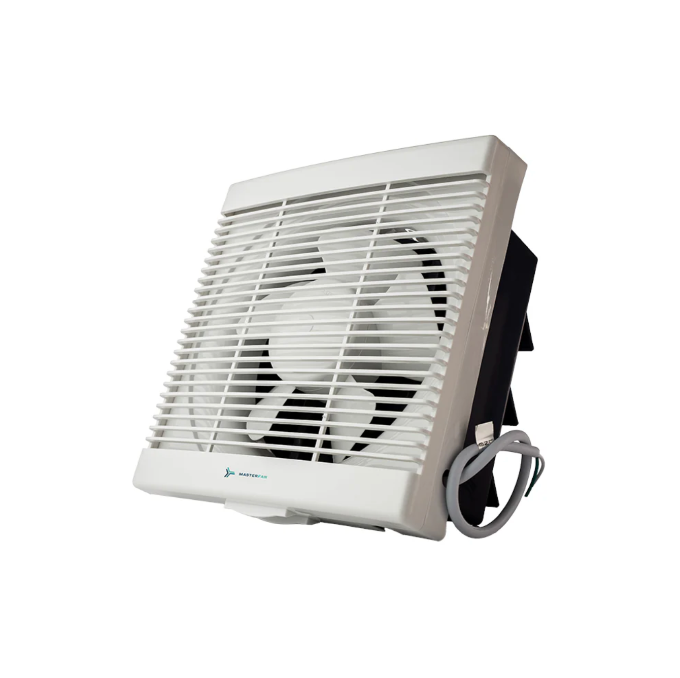 Ventilador blanco con bajo nivel sonoro para espacios interiores