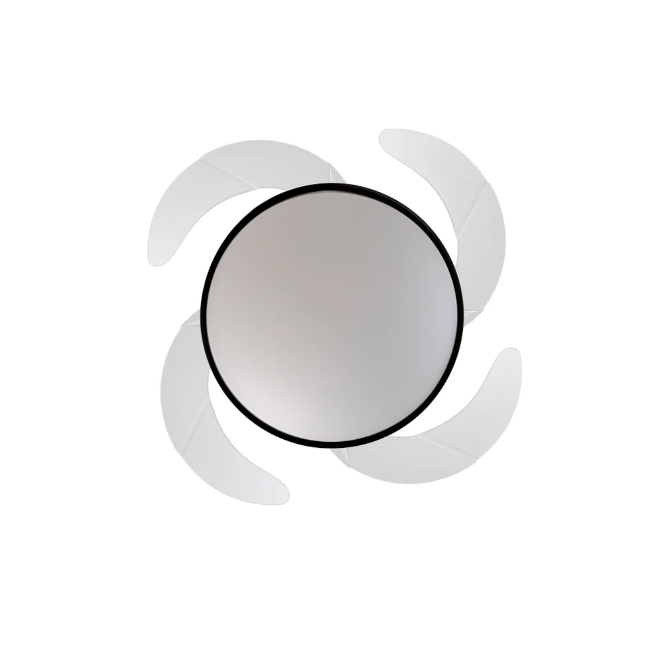Detalle de las aspas del ventilador Volare 42″ Negro